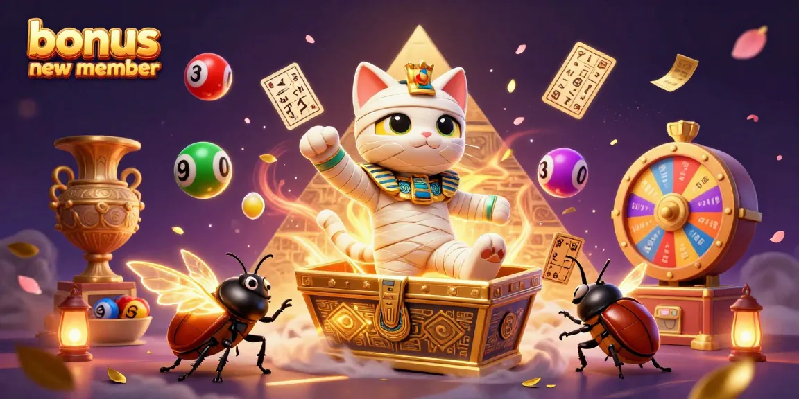 Enjoy playing slots with the bonus new member offer in a vibrant casino scene filled with excitement.