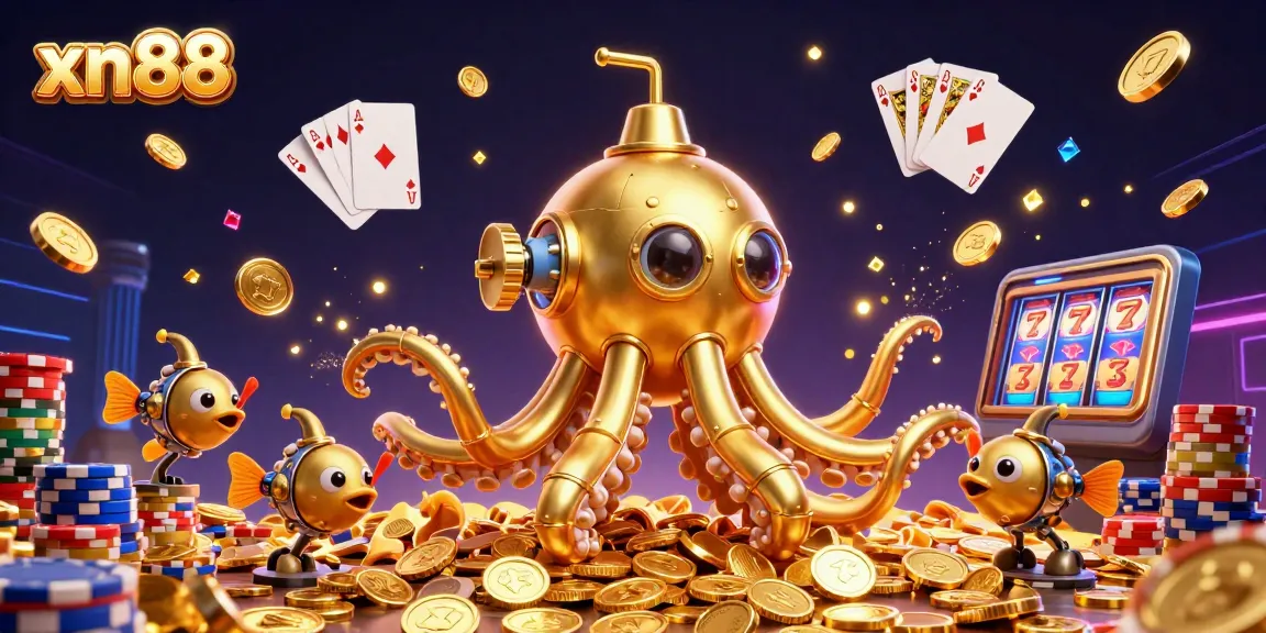 Experience thrilling gameplay at xn88 with golden kraken and dynamic casino elements.