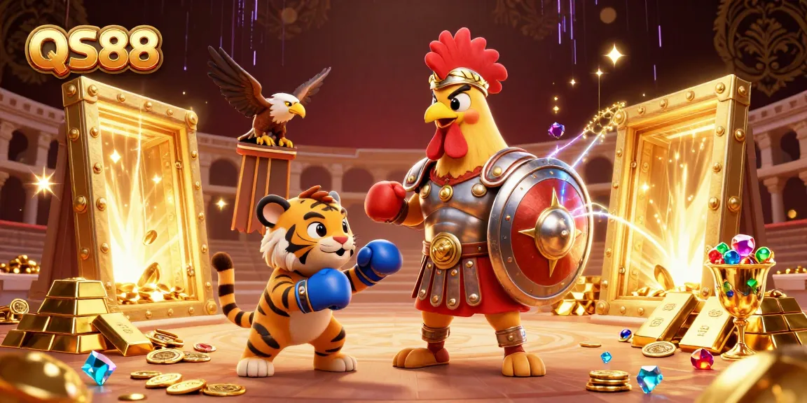 Engage in thrilling gameplay at QS88 with treasure vaults, jewels, and a dynamic casino arena.