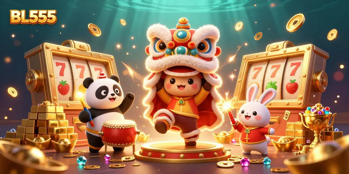 Experience thrilling wins at BL555 with vibrant slot games and captivating characters.