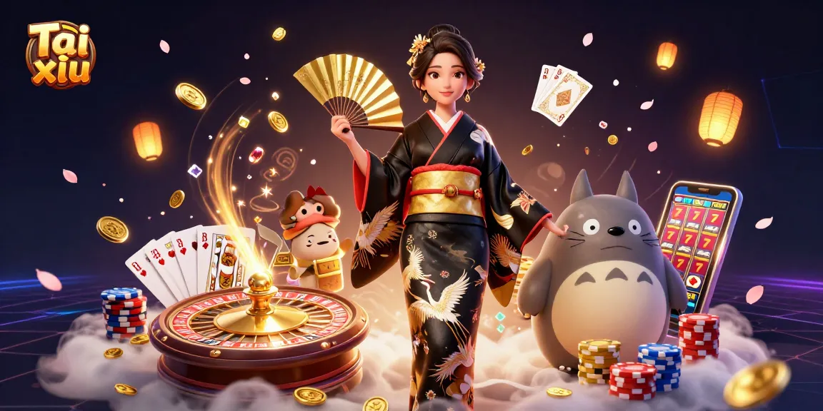 Experience the thrill of Tài xỉu with elegant characters and dynamic casino elements!