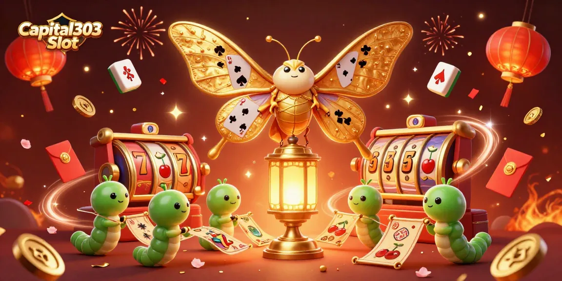 Play exciting Capital303 Slot with atmospheric elements of 3D casino art and rich colors.