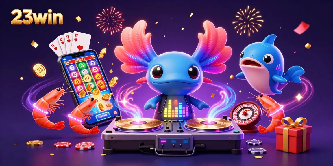 Experience the excitement of 23win with vibrant slots and lively gaming action!