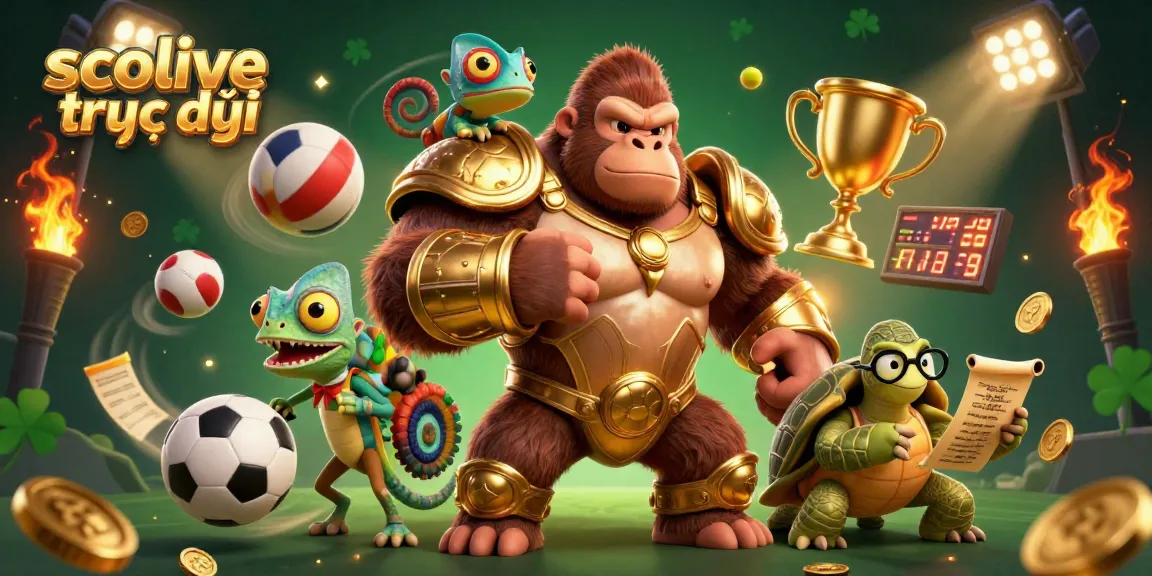 Experience high-energy socolive trực tiếp with vibrant gambling action and engaging characters.