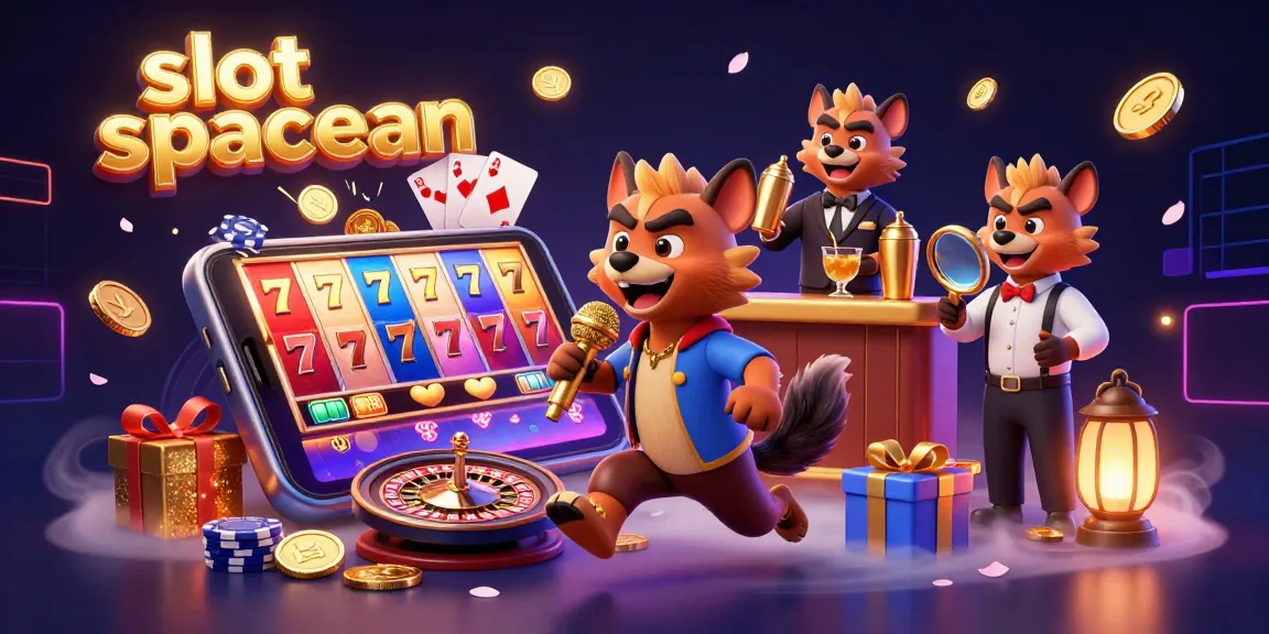 Engage with slot spaceman and hyenas at a vibrant comedy casino with humorous vibes and exciting games.