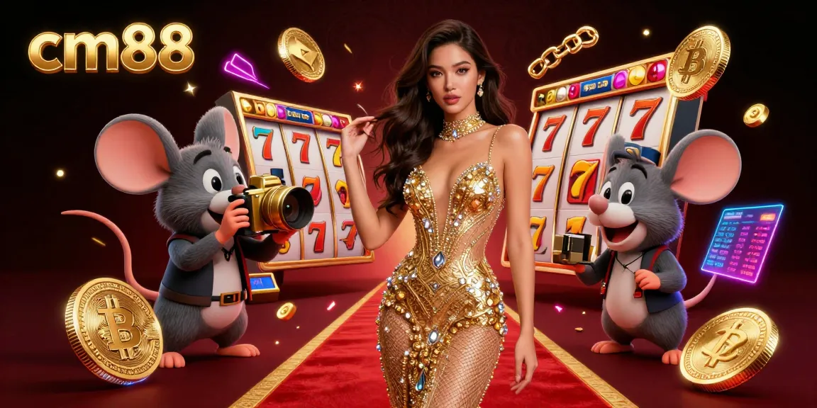 Experience the thrill of cm88 casino gaming with vibrant slot reels and jackpot excitement.