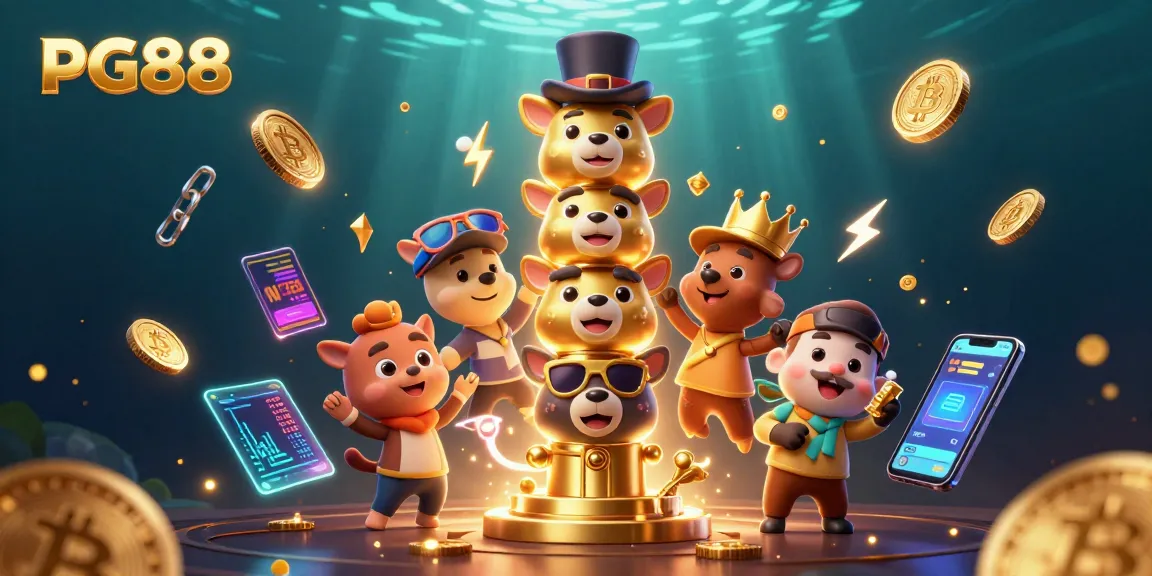 Experience thrilling gameplay at PG88 with vibrant casino elements and energetic designs in a dynamic scene.