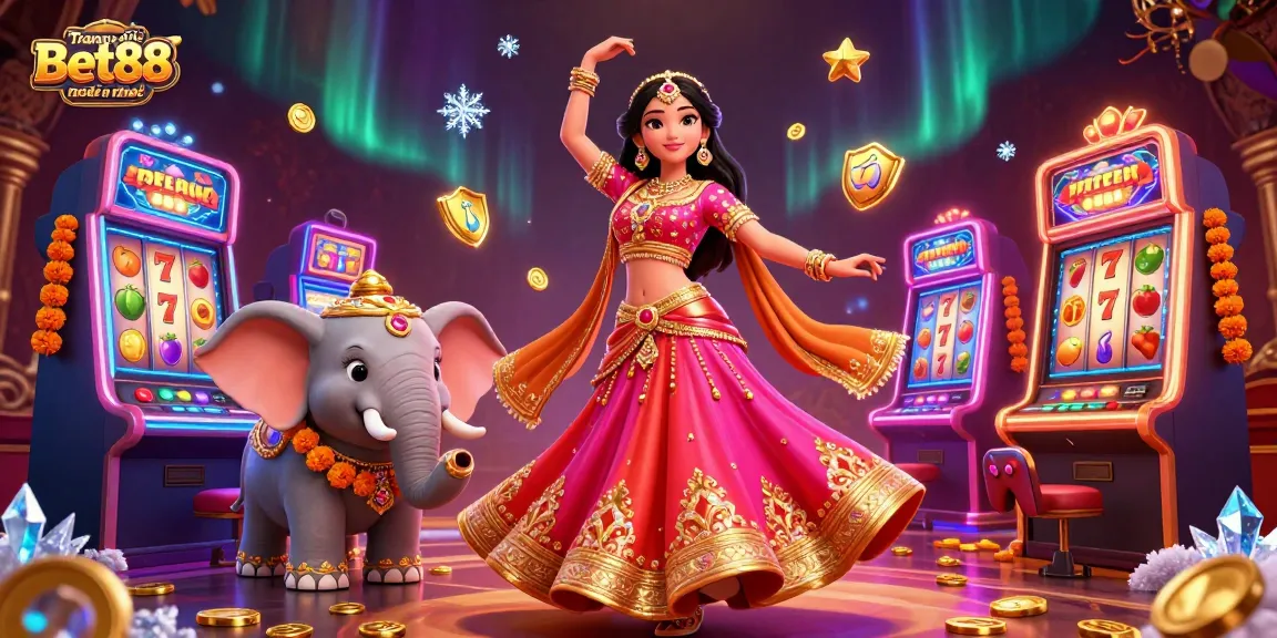 Experience the thrilling world of Trang chủ Bet88 mới nhất with vibrant slot games and colorful characters