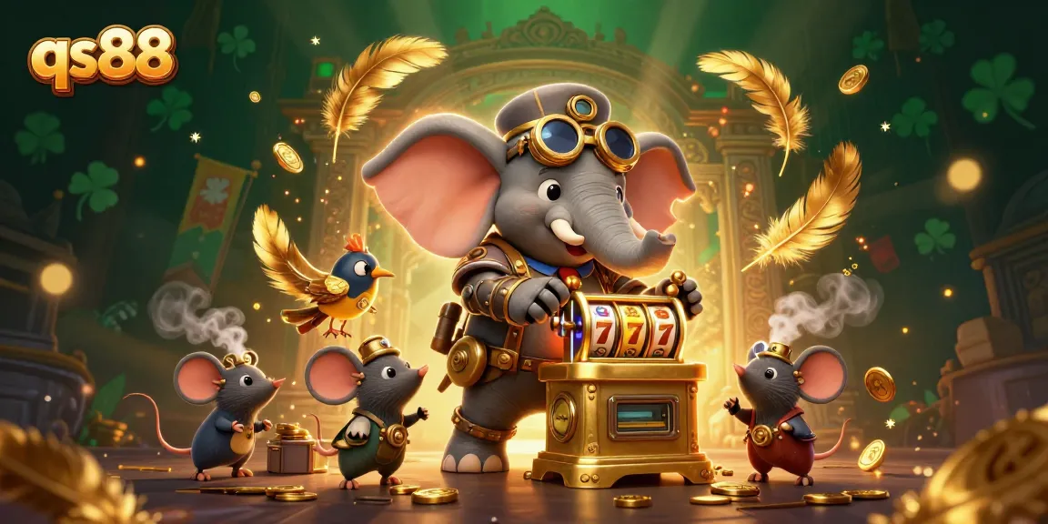 Spin the winning reels of qs88's golden slots and experience thrilling gameplay.