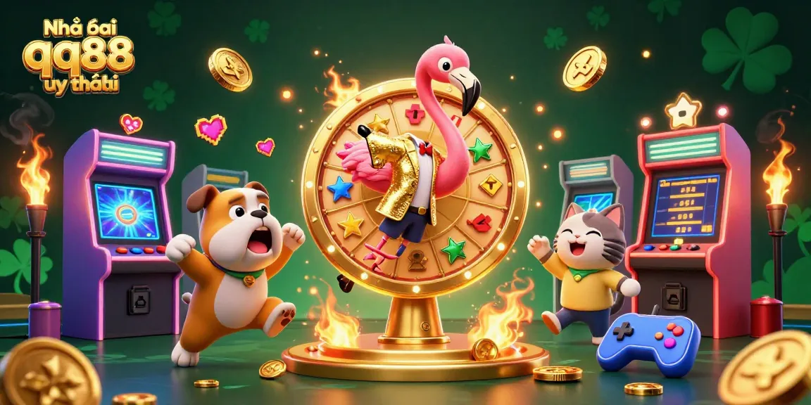 Spin the golden prize wheel with Nhà cái qq88 uy tín for thrilling casino action!