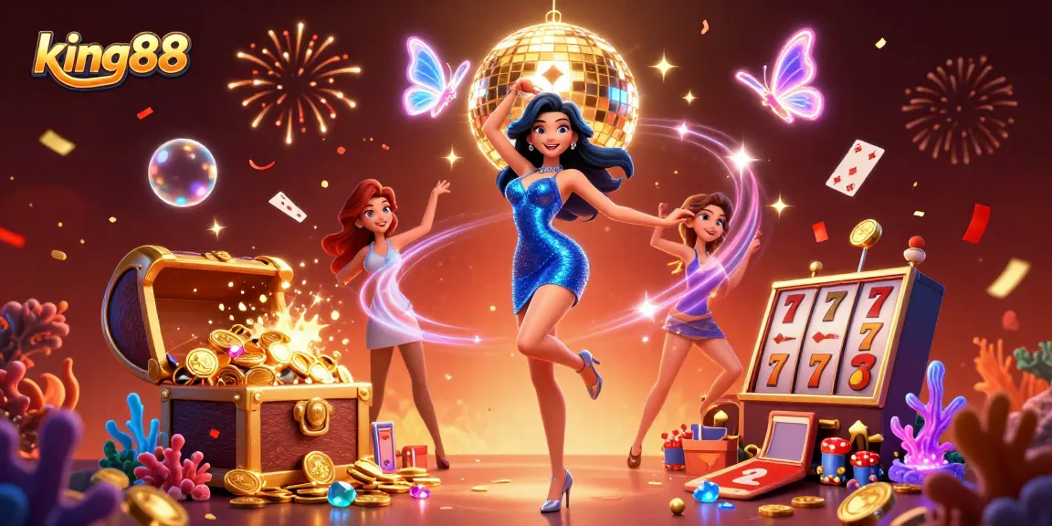 Experience the thrill of king88 with vibrant casino elements and dazzling visuals.