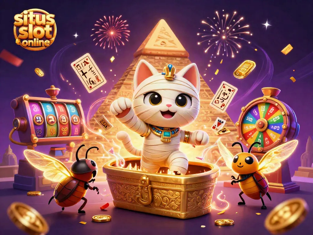 Play thrilling games at situs slot online with vibrant visuals and engaging mechanics.