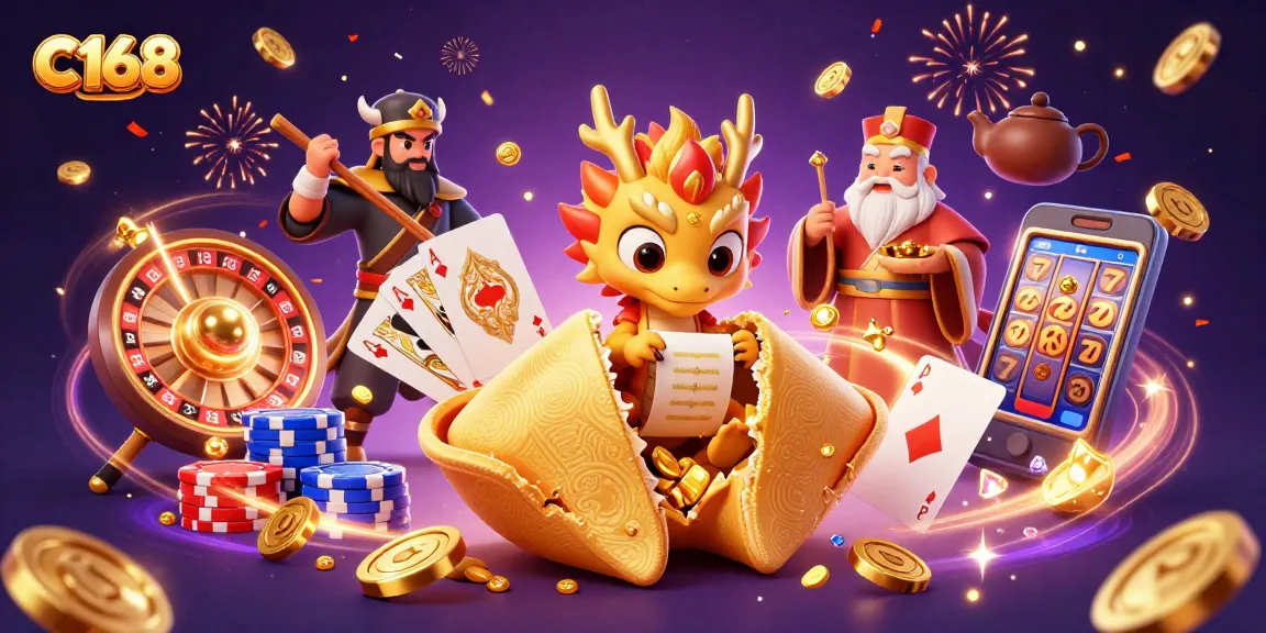 C168 offers players an exciting casino experience with golden coins, dynamic games, and vibrant gameplay.