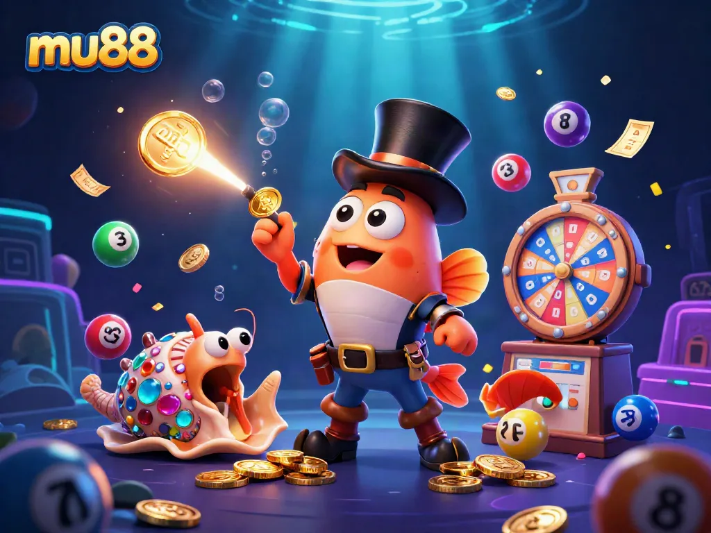Experience winning moments at mu88 through thrilling games with the anglerfish, shrimp, and sea snail.