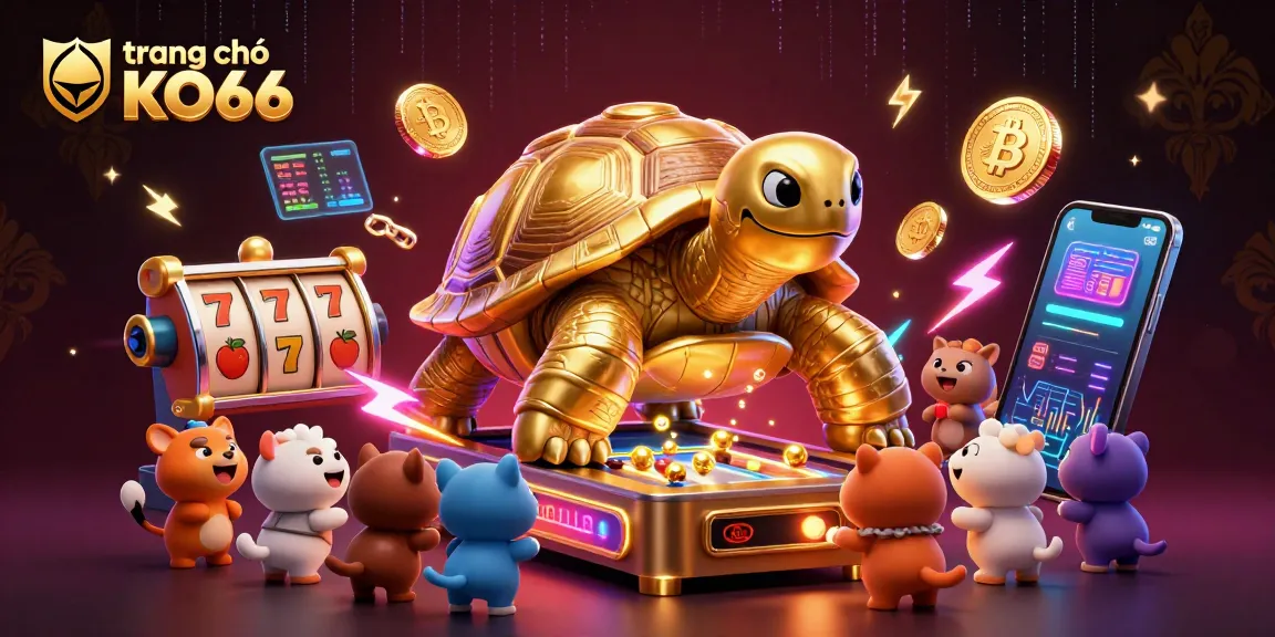 Experience the thrilling world of trang chủ KO66 with engaging slot reels and vibrant animation.