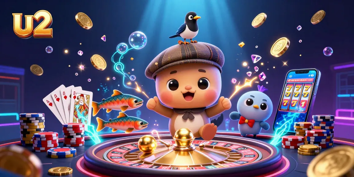Win big with U2 as the charming Nessie and friends dive into dynamic casino fun.