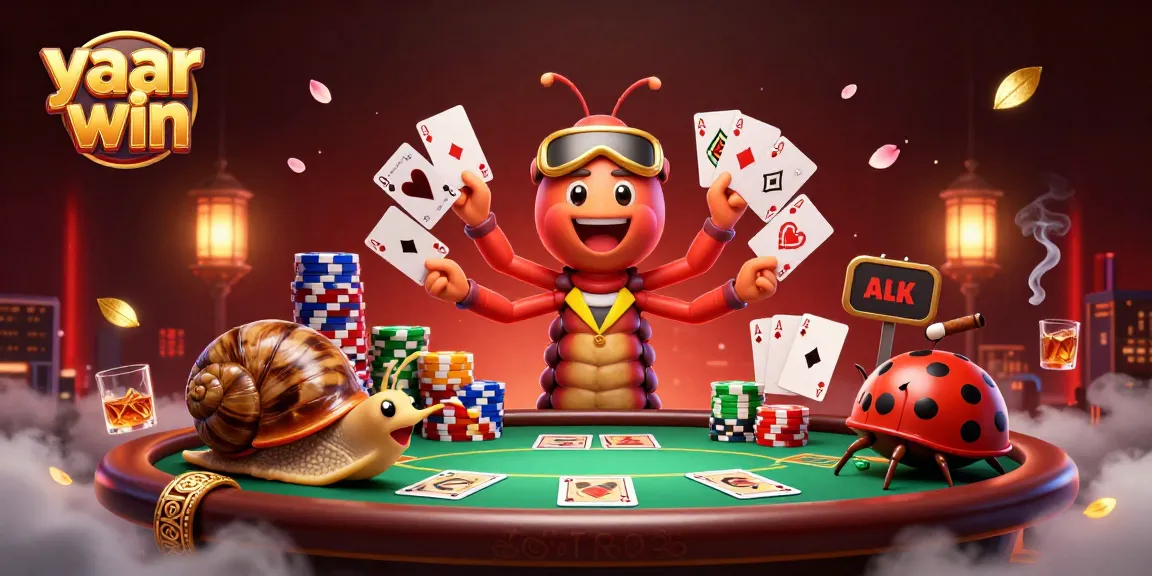 Experience thrilling casino action with the yaar win dealer and a high-roller at a vibrant poker table.