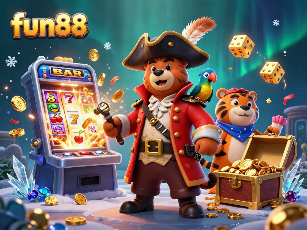 Experience fun88 thrilling adventures with a colorful slot machine and win big coins!