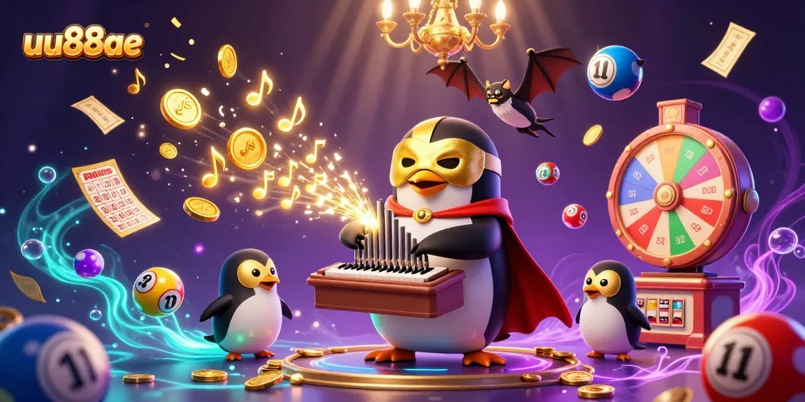 Experience the excitement of uu88ae with a vibrant and dynamic online casino scene featuring magical elements.
