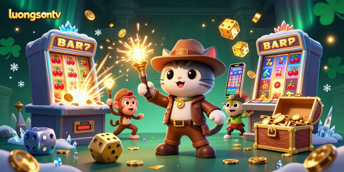 Experience thrills with luongsontv's golden casino artifact discovery in a dynamic 3D adventure.
