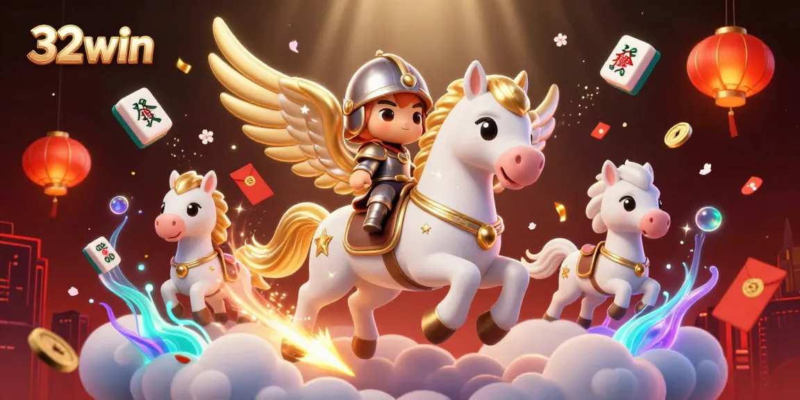 Experience the thrilling 32win casino adventure with vibrant characters and game elements!