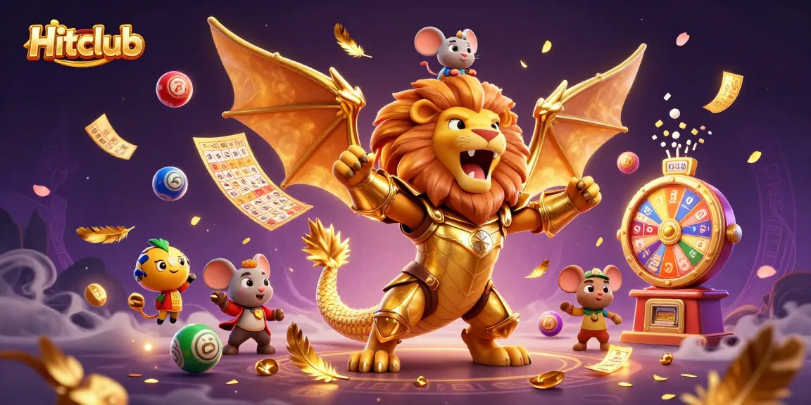 Experience winning strategies with Hitclub's thrilling 3D casino adventure featuring vibrant game elements.