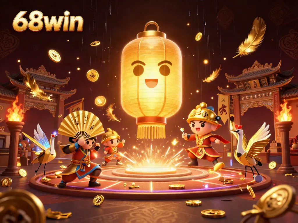 Experience the excitement of gaming with the 68win golden lantern spirit lighting up the casino atmosphere.