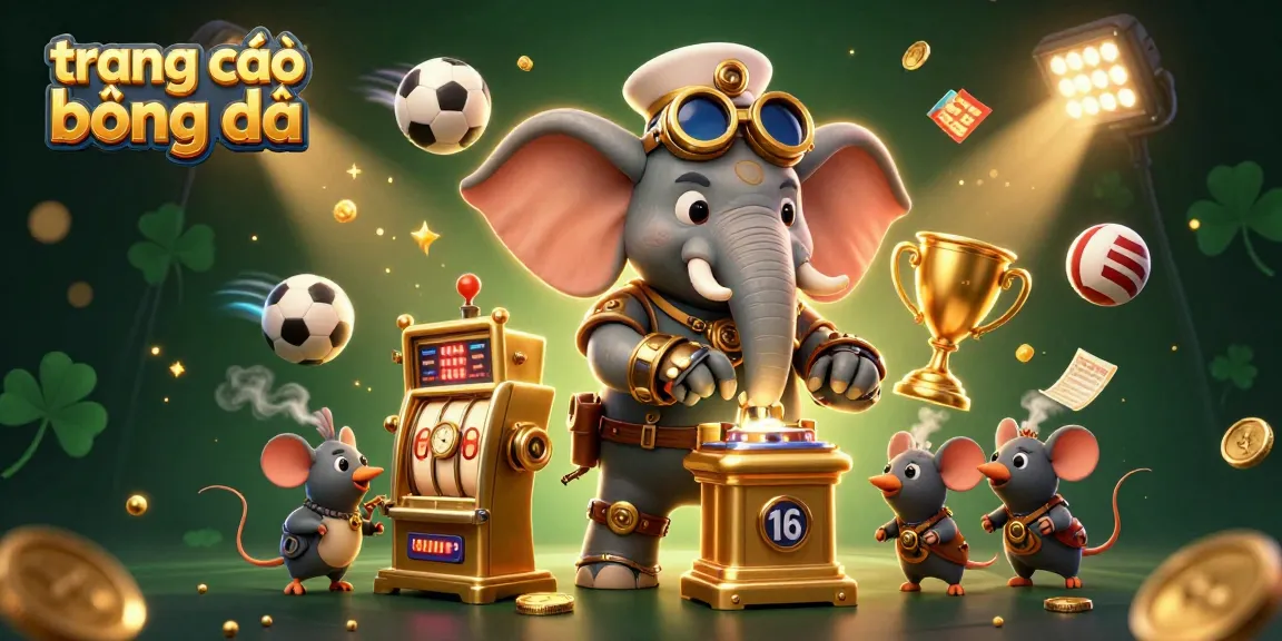 Experience vibrant sports betting action at trang cá độ bóng đá with dynamic game elements and characters.
