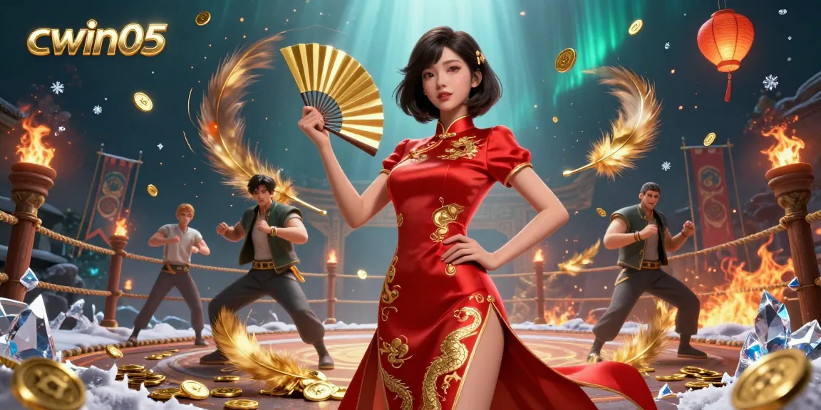 Experience dynamic gaming excitement with cwin05 amidst vibrant visuals of reality and luck.