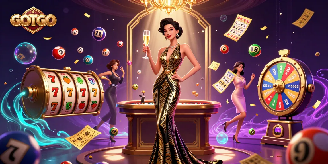 Rasakan pengalaman kasino GOTOTO yang semarak dengan elemen slot dinamis dan suasana yang elegan.