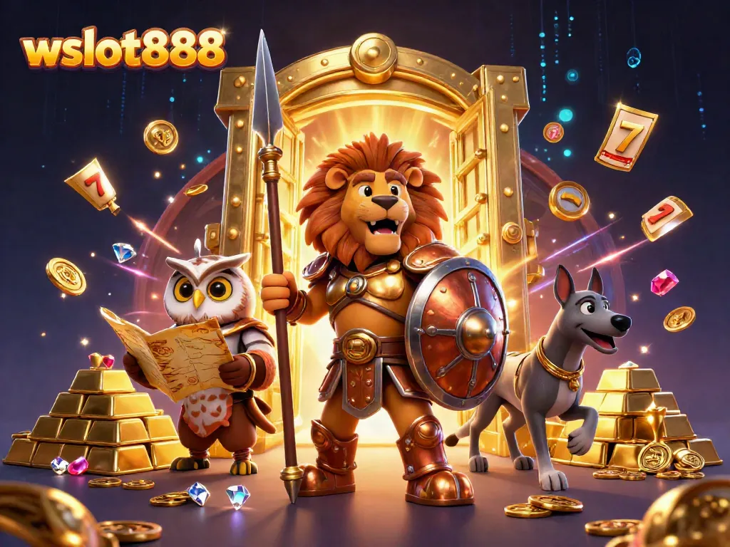 Menggulung jackpot di wslot888 dengan karakter slot yang berkilauan, membawa banyak kemenangan.