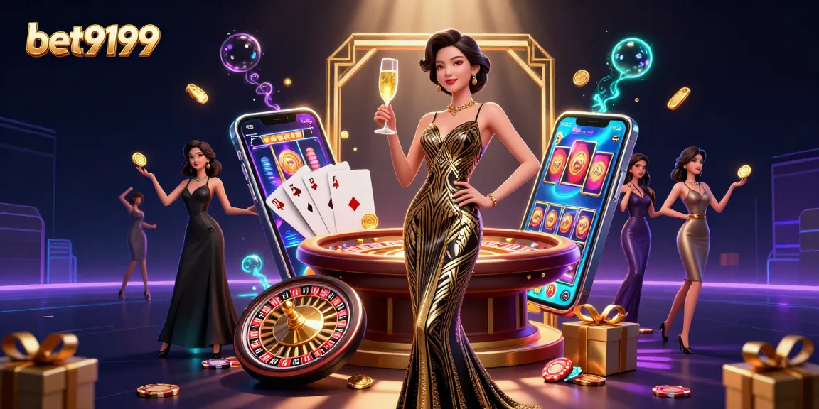 Experience thrilling gameplay at bet9199 with exciting slots and glamorous casino ambiance.