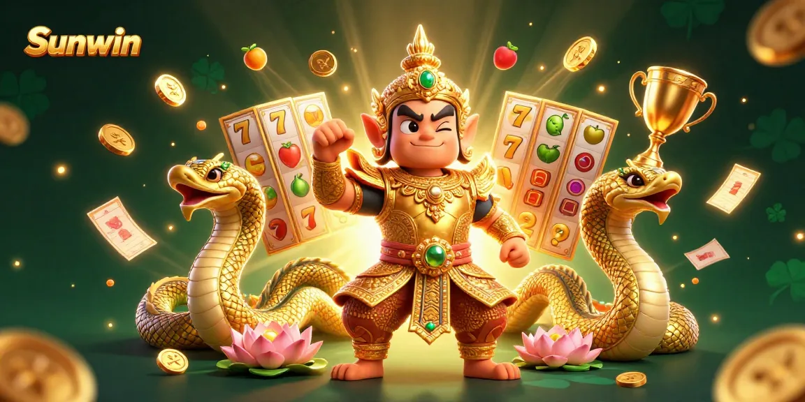 Engage with winning strategies at Sunwin's vibrant gaming community, featuring dynamic slot adventures.