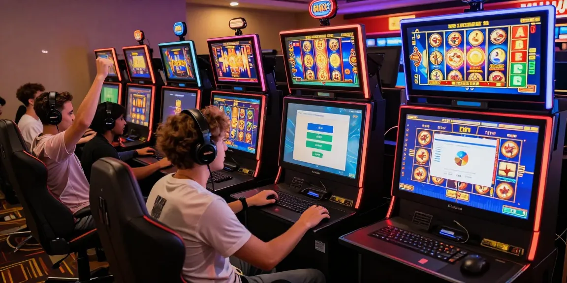 Garuda303 online gaming environment with players celebrating wins and showcasing diverse payment options.