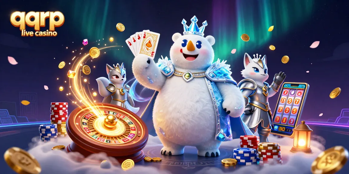 Engage in thrilling qqrp live casino adventures with eye-catching characters and dynamic gambling elements.