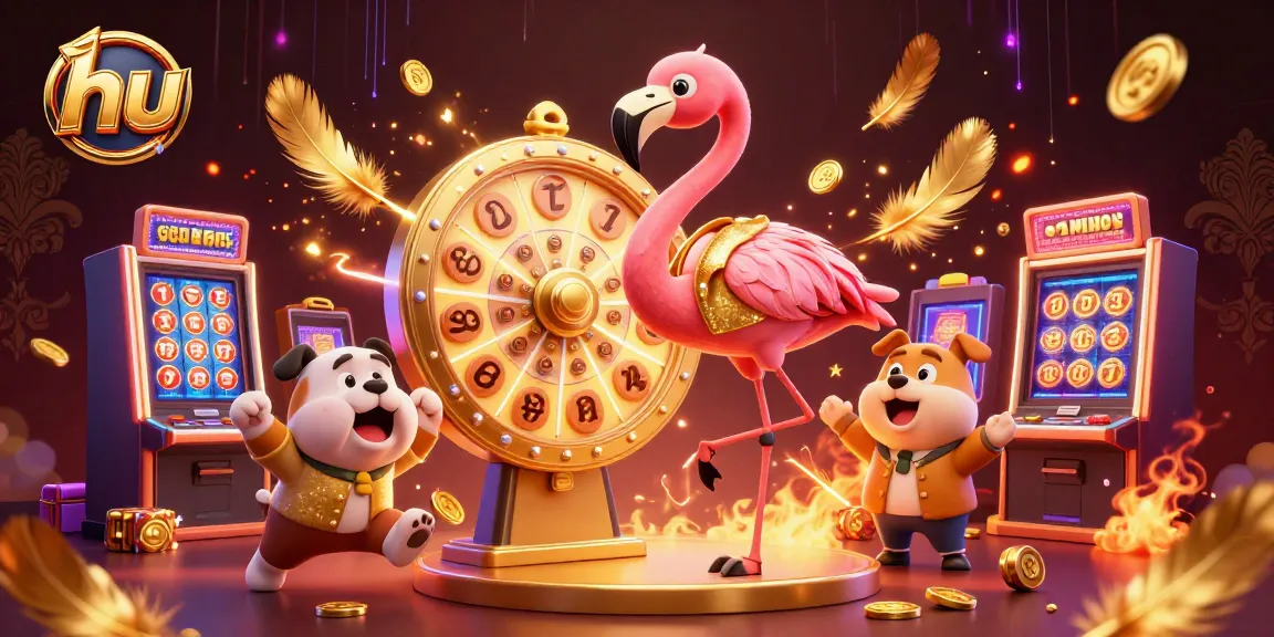 Experience thrilling wins at hu with vibrant slot games and dynamic cartoon characters.