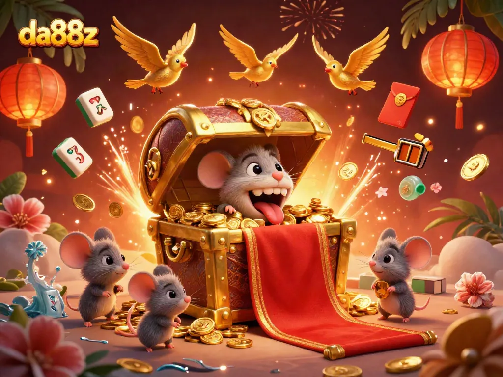 Engage with da88z as you explore thrilling slot games with detailed characters and vibrant casino elements.