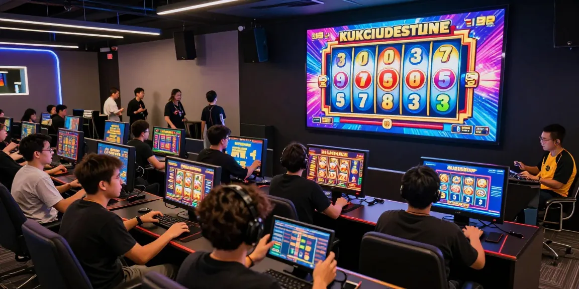 Players enjoying exciting slot games online, showcasing vibrant gaming atmosphere.