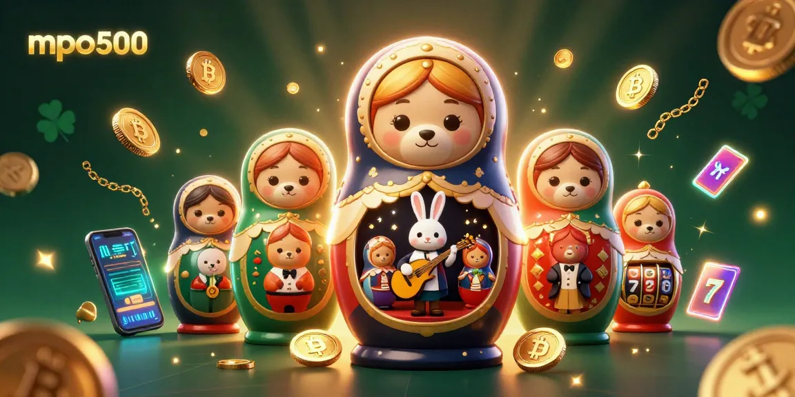 Experience thrilling winning moments in mpo500 with vibrant slot games and friendly dealer bears.