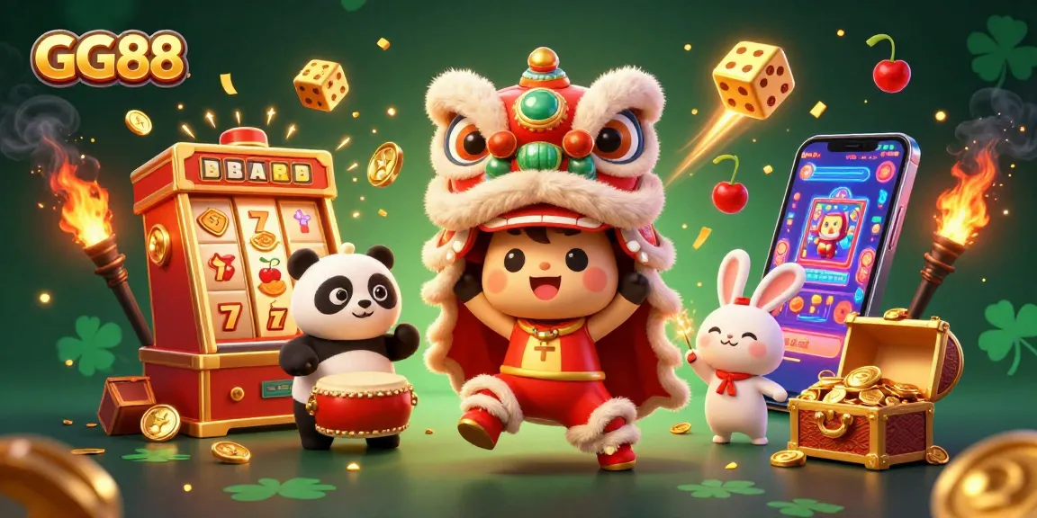 Experience GG88's thrilling slot game adventures with vibrant characters and jackpot excitement.