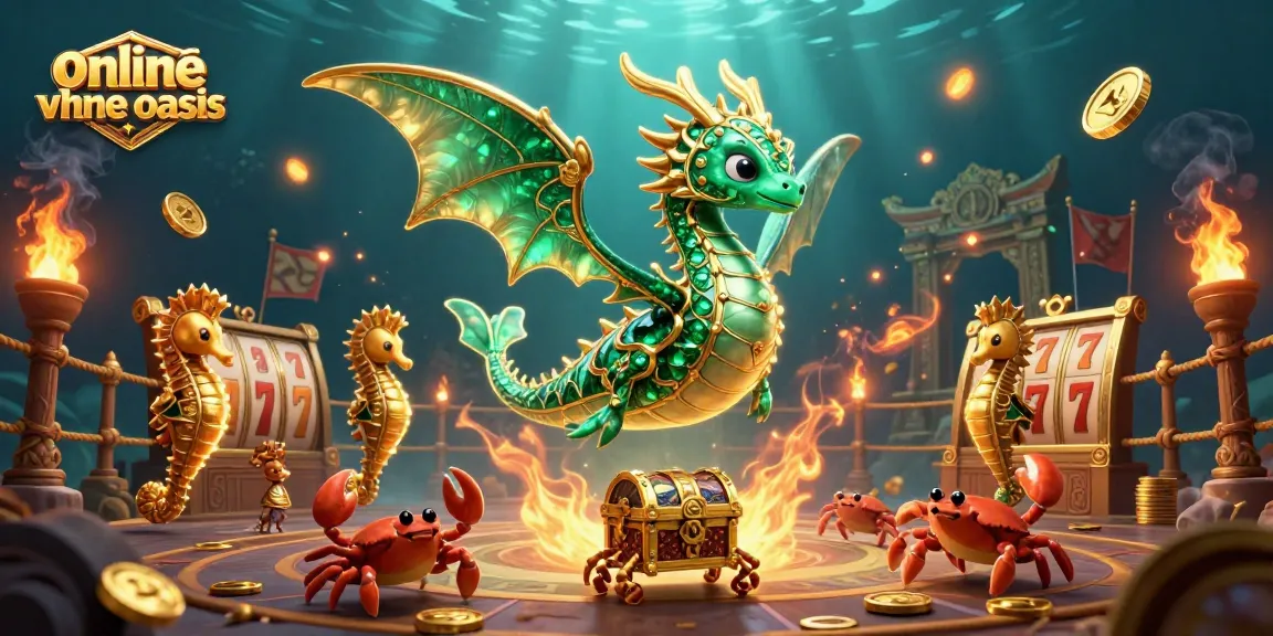 Experience the excitement of an online casino ohne oasis with this vibrant 3D illustration depicting immersive gaming action.
