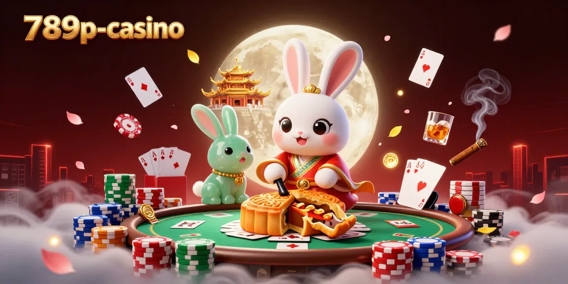 Engage with thrilling games at 789p-casino while celebrating the lunar festival with enchanting visuals.