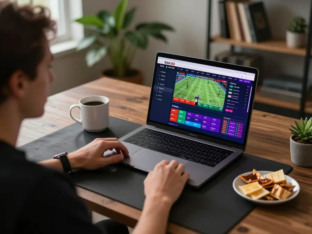 Engaging online gaming experience at snk88 with live betting interface and cozy atmosphere