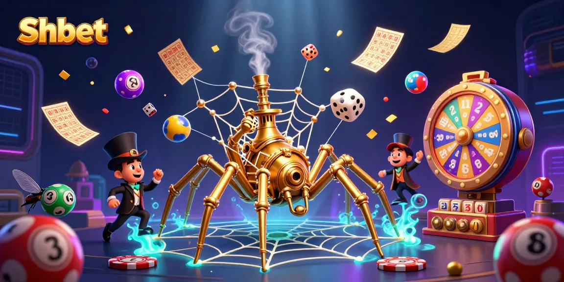 Experience Shbet's vibrant gaming adventure in a rich, dynamic 3D casino environment.