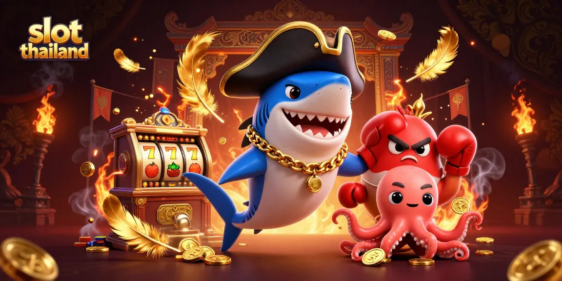 Engage in vibrant slot gameplay at slot thailand with dynamic 3D characters and rich casino elements.