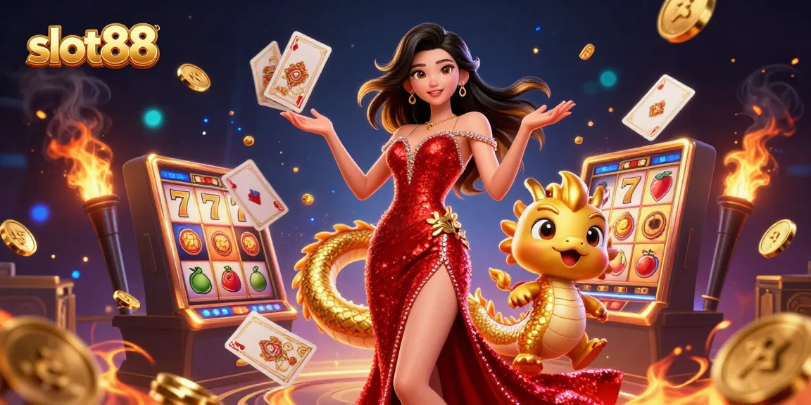 Experience exciting slot88 wins with vibrant slot reels and a dynamic casino atmosphere.