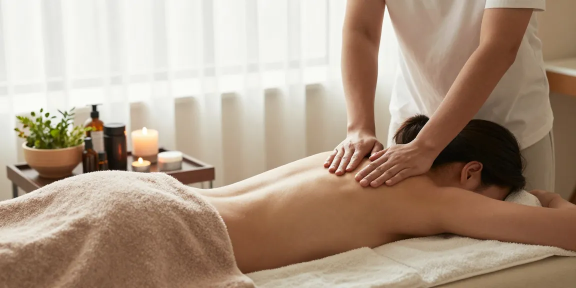Experience a rejuvenating 남양주출장안마 massage in a serene home spa setting with calming decor.