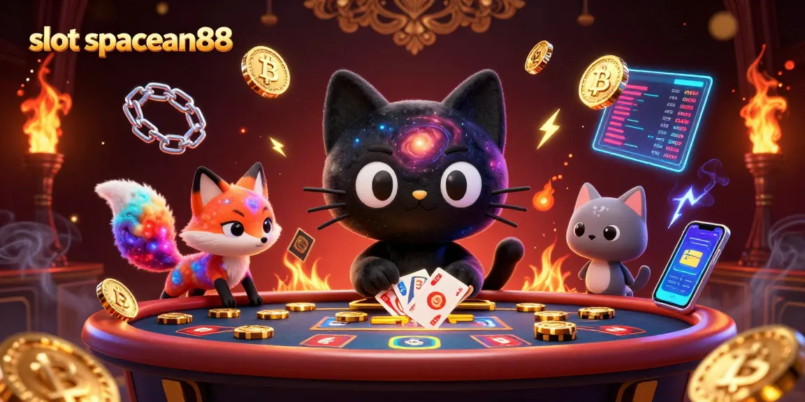 Experience high-stakes action with slot spaceman88 featuring vibrant characters and engaging 3D elements.