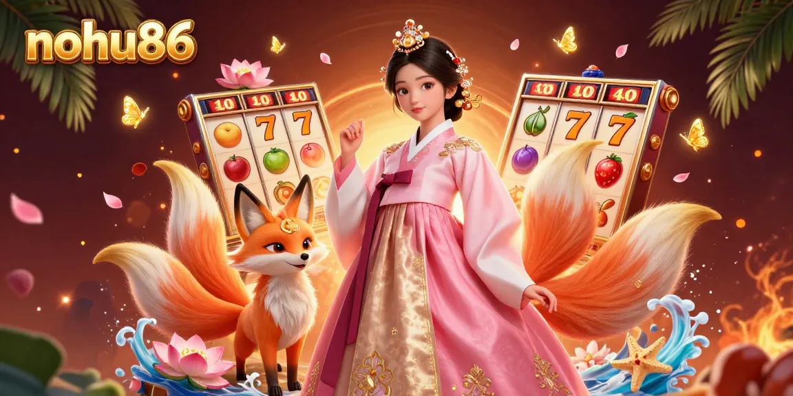 Experience high-stakes slot action with nohu86 and vibrant casino elements in a stunning 3D scene.