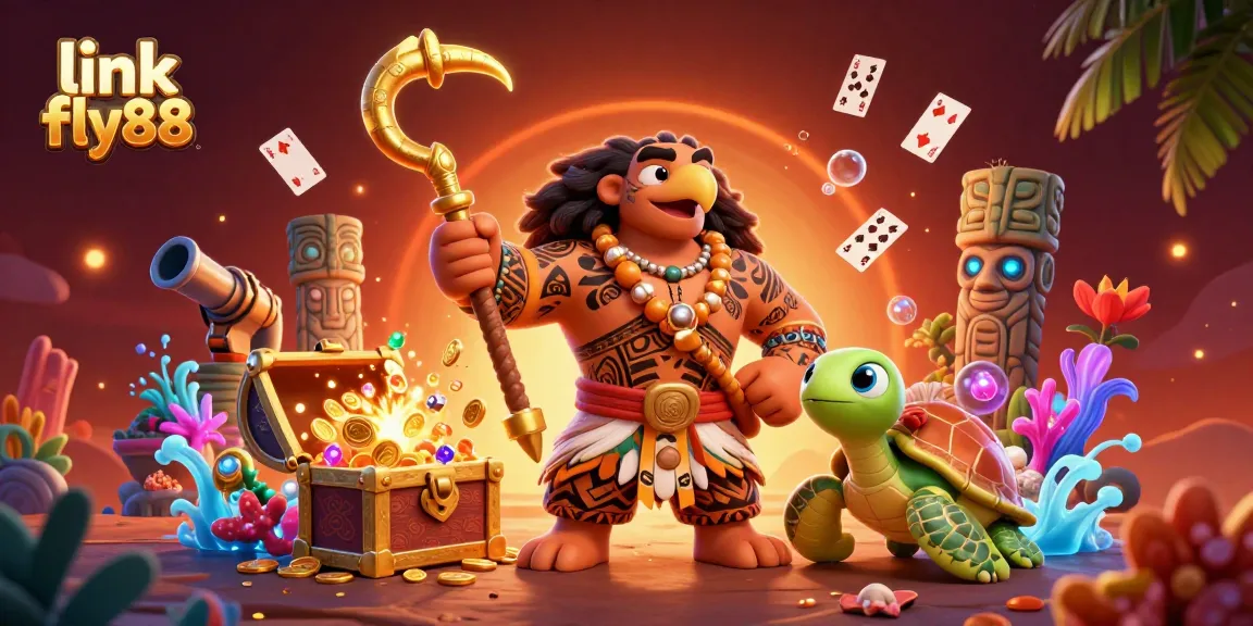 Engage with link fly88's vibrant casino adventure featuring dynamic characters and treasures.